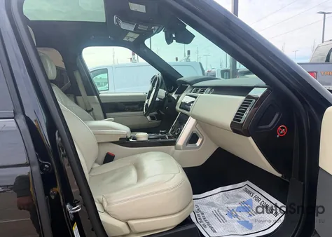 2018 Land Rover Range Rover Supercharged из США, поврежденный, VIN SALGS2RE6JA397933